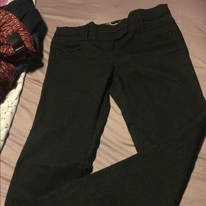 Joe B black/grey dress pants - size 7